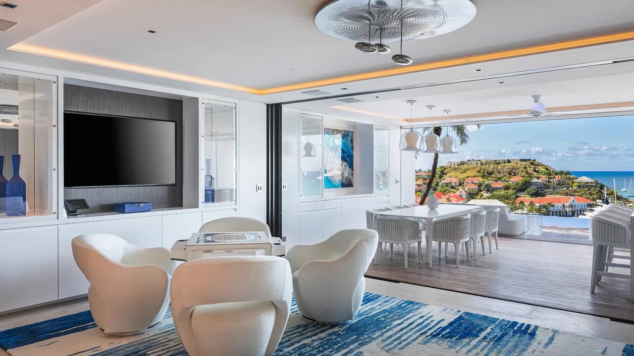 Luxuriöse Villa am Meer in Gustavia, Foto 5