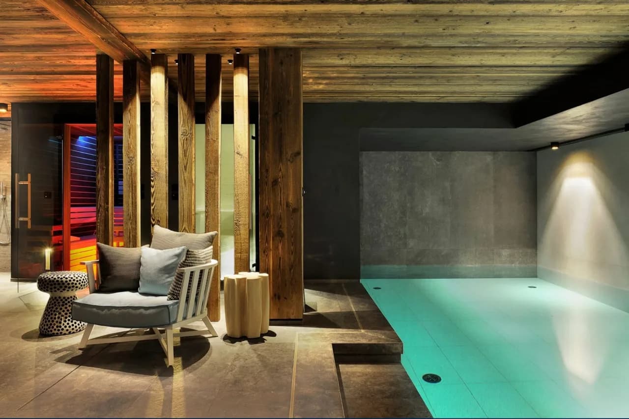 Grand chalet alpin majestueux avec piscine intérieure, photo 3