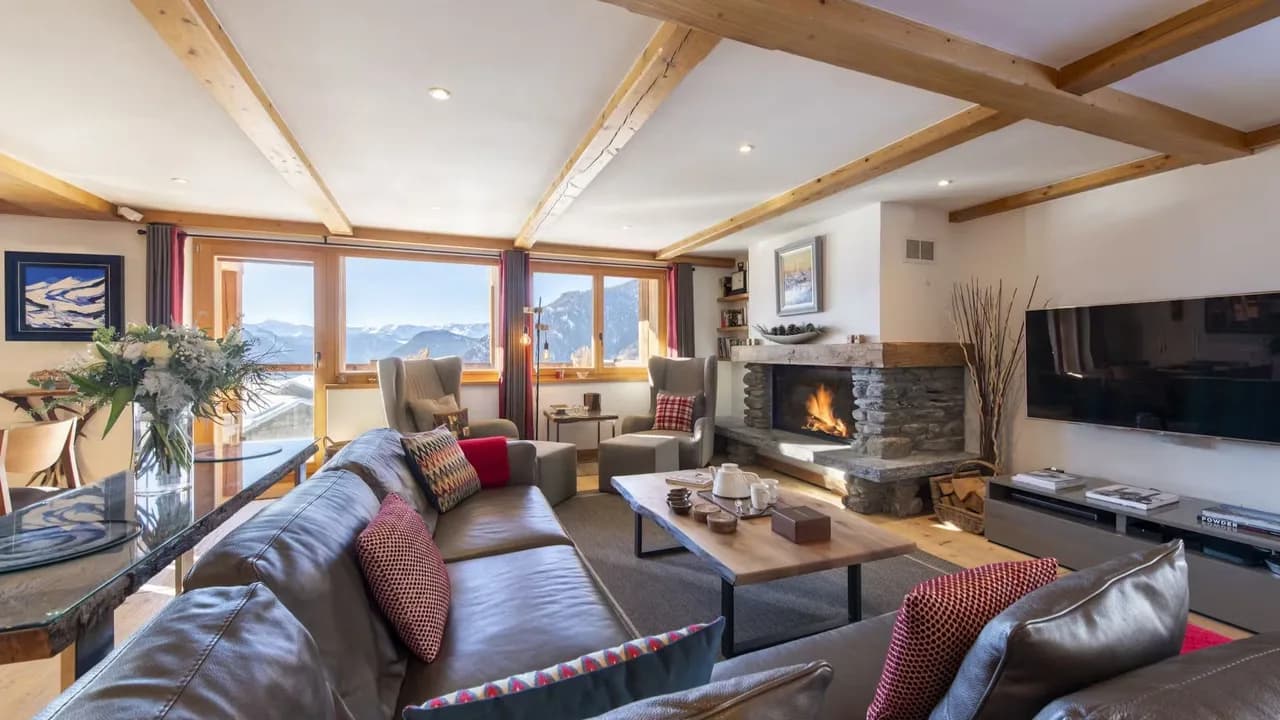 Chalet panoramique à côté des remontées mécaniques, photo 2