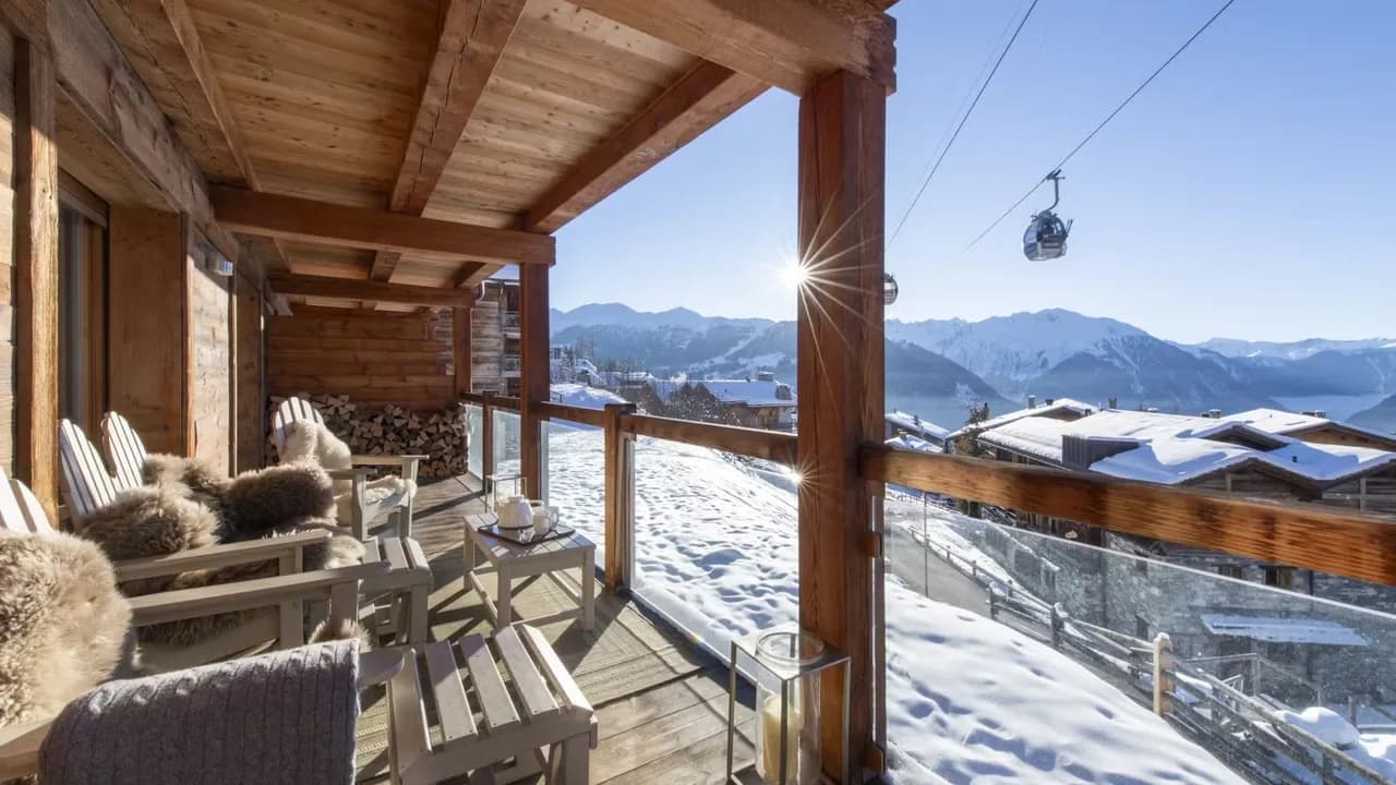 Chalet panoramique à côté des remontées mécaniques, photo 3