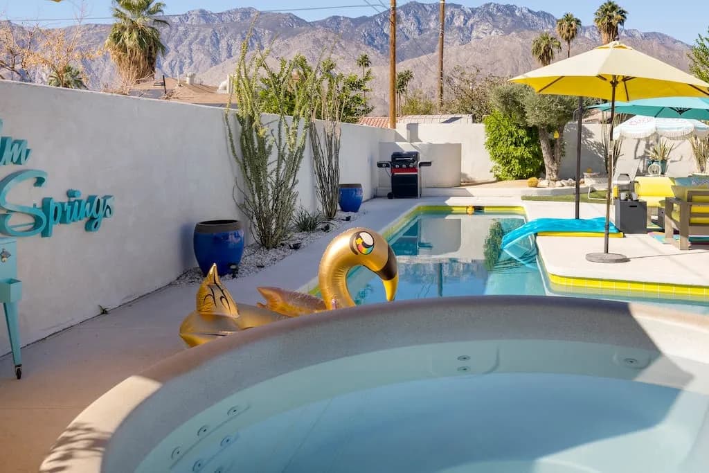 Resort-Style Pool Home in Palm Springs