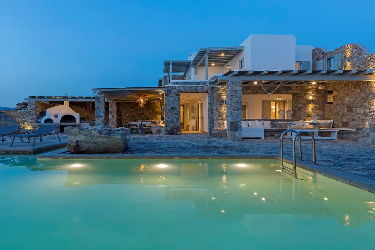 ATEMBERAUBENDE MYKONISCHE VILLA MIT POOL, Foto 5