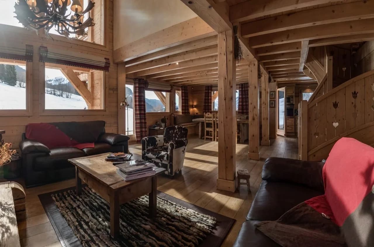 Chalet Marmotte en Megève Rochebrune, foto 3