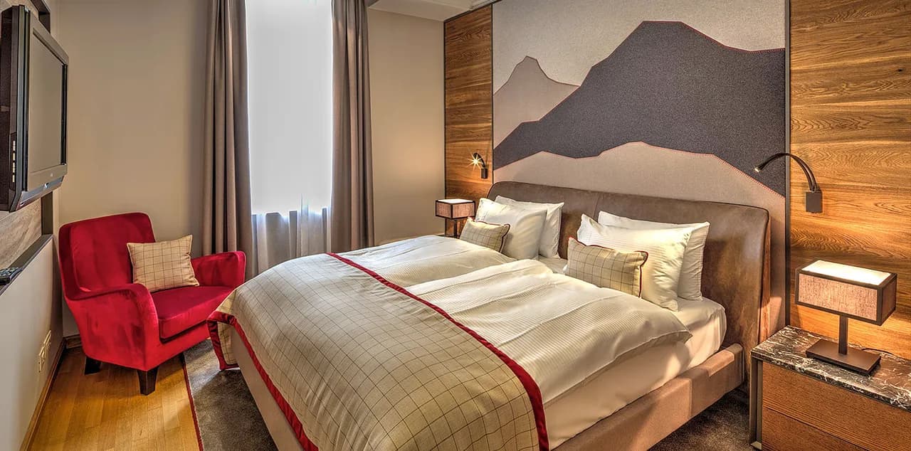 Schöne alpine Residenz mit modernen Möbeln, Foto 2