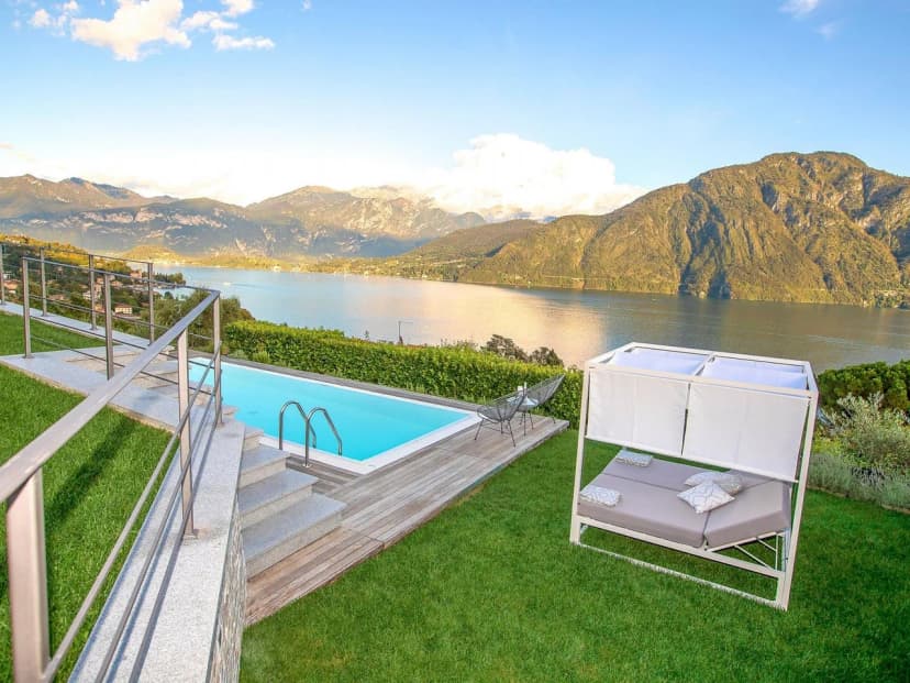 Contemporary Villa With Views Over Lake Como