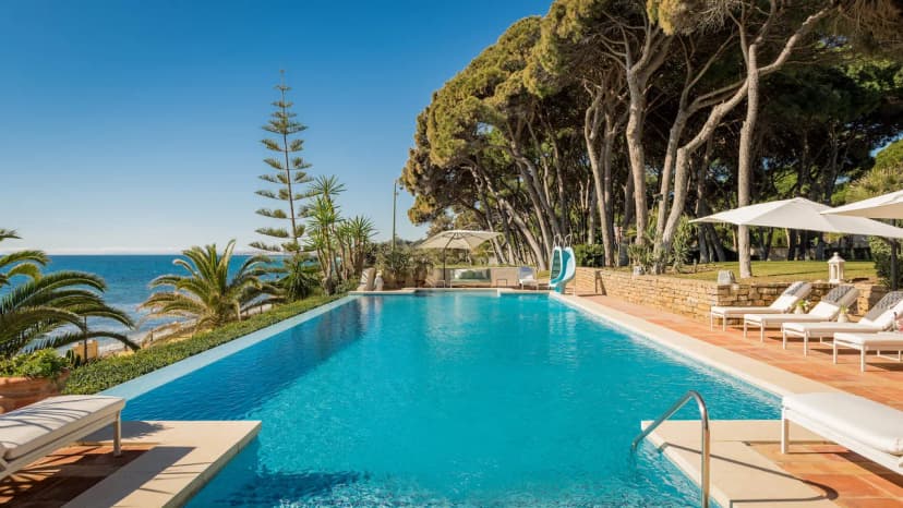 Artful Andalusian Villa With Ocean View And Pool