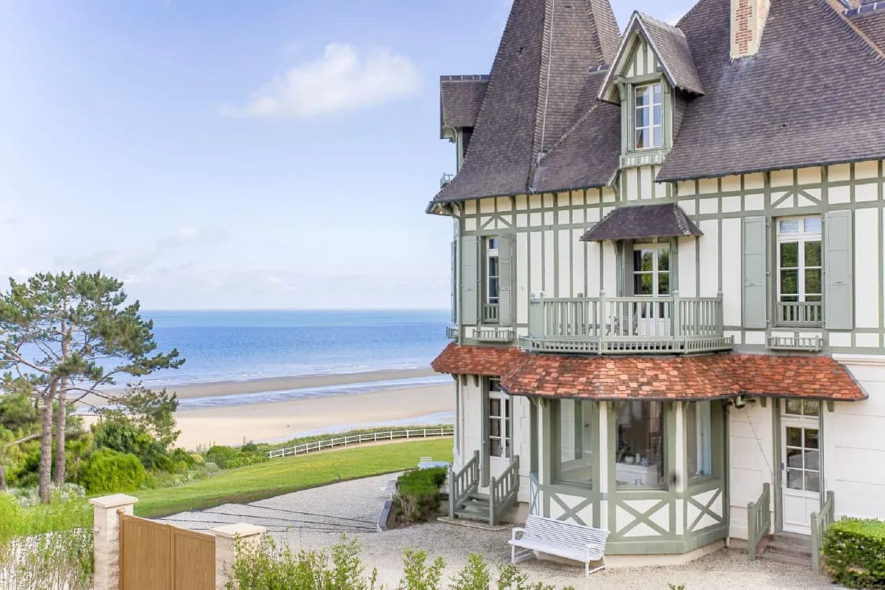 CHÂTEAU VUE MER EN NORMANDIE, photo 2