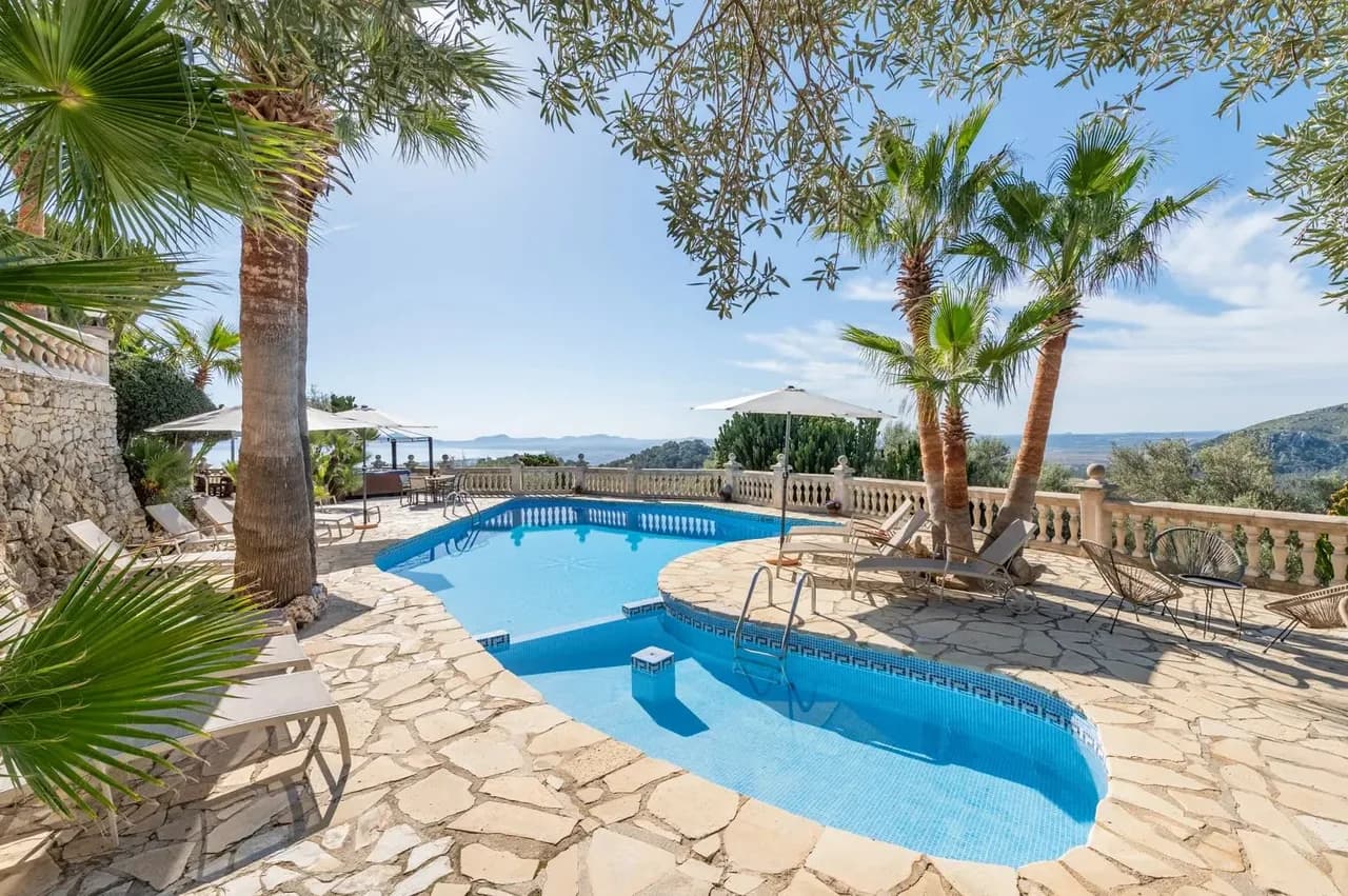 Villa en la Cima de la Colina con Vistas Panorámicas en Mallorca, foto 3