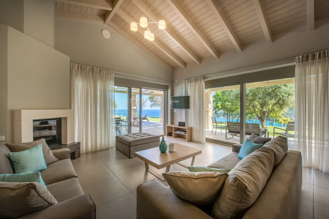 Villa Ioniana Apartada con Piscina y Helipuerto, foto 2