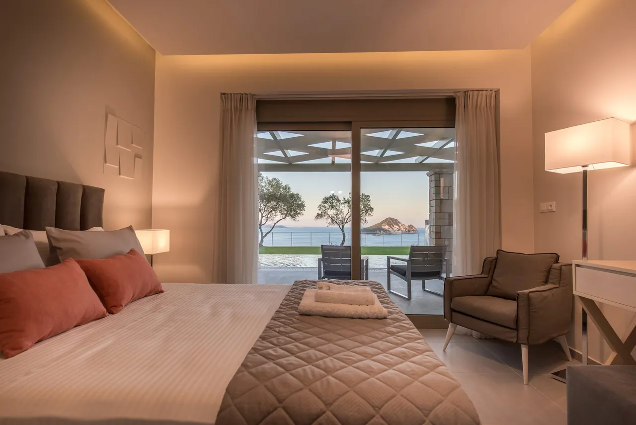 Villa Ioniana Apartada con Piscina y Helipuerto, foto 3