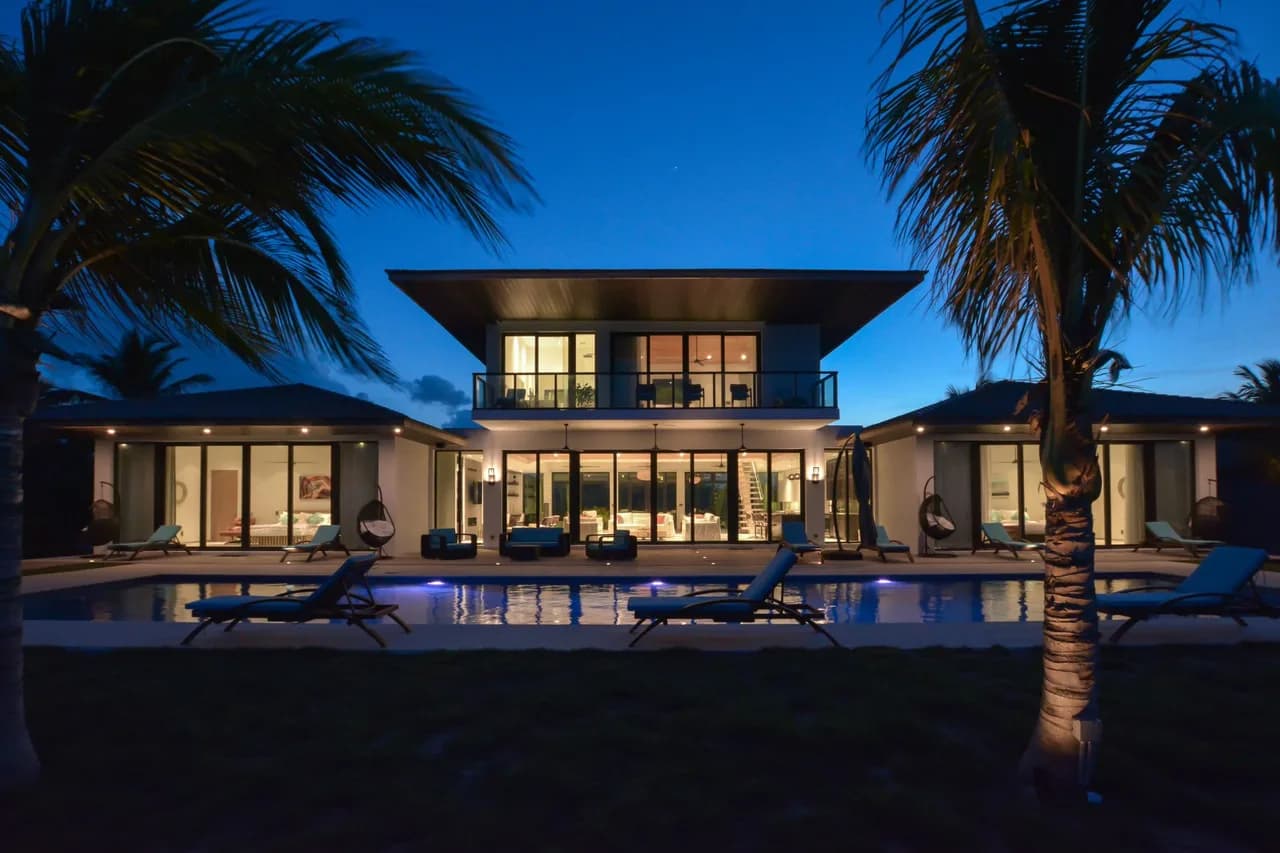 Luxuriöse Villa am Meer in den Bahamas, Foto 4