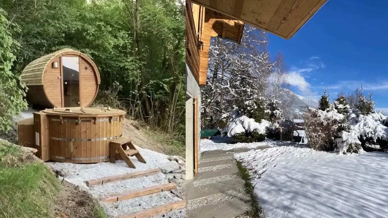 Atemberaubendes Luxus-Ski-Chalet in Crans-Montanna, Foto 4