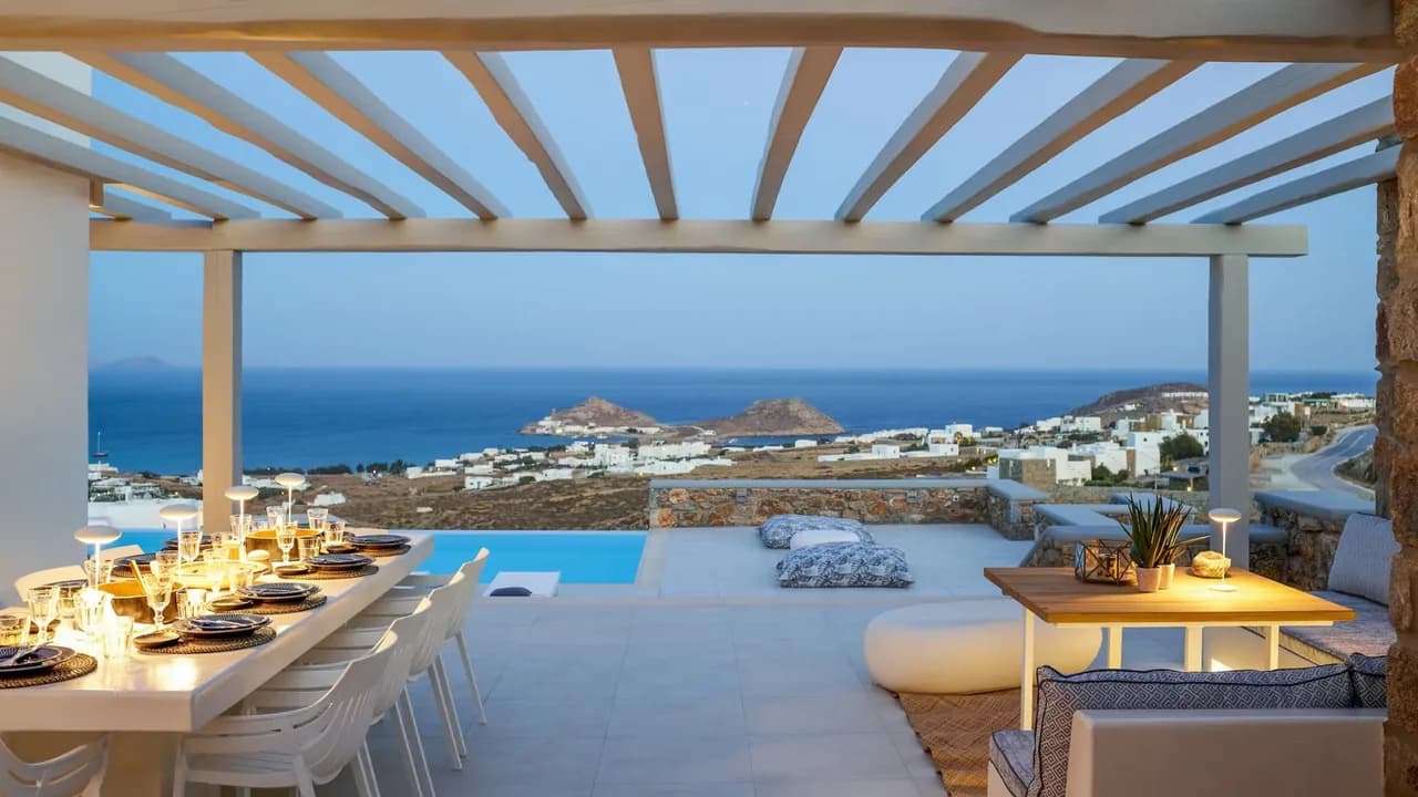 Villa mit authentischer mykonischer Architektur, Foto 3