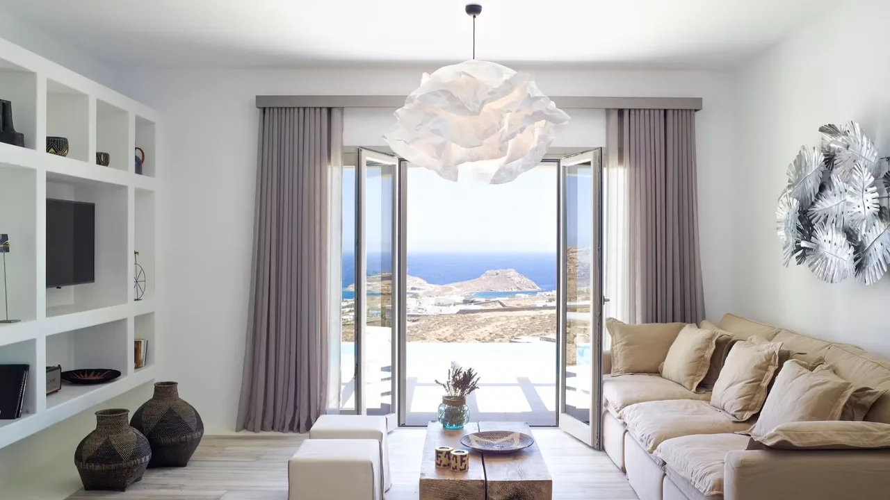 Villa mit authentischer mykonischer Architektur, Foto 4