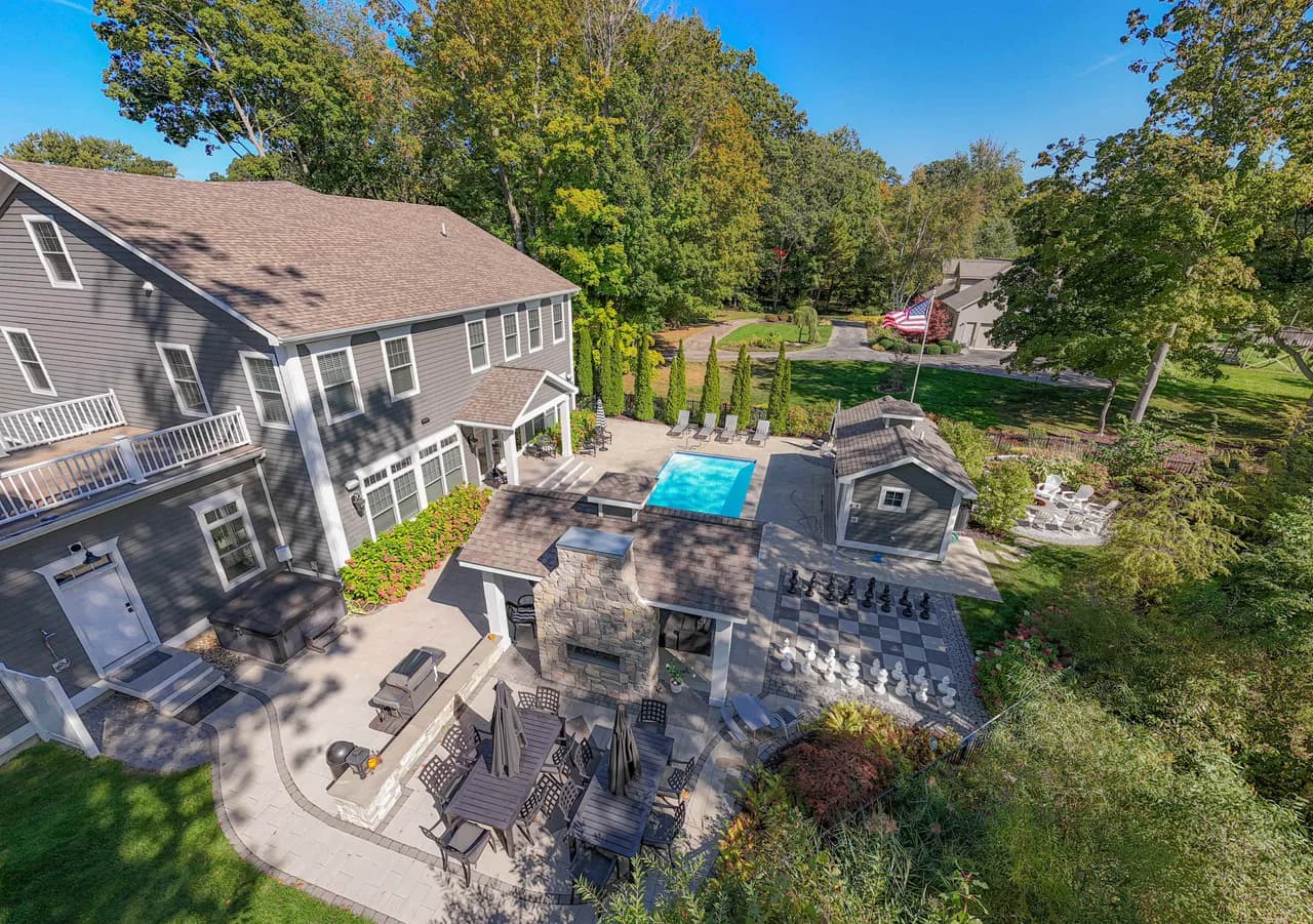 Private Pool Seven Bedroom Villa in Lake Michigan Shore, foto 4