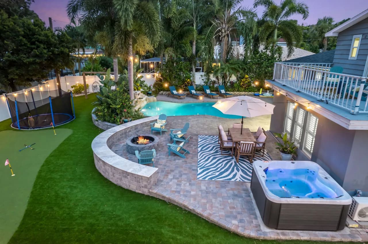 Heated Pool Villa in Largo, Florida, Foto 3