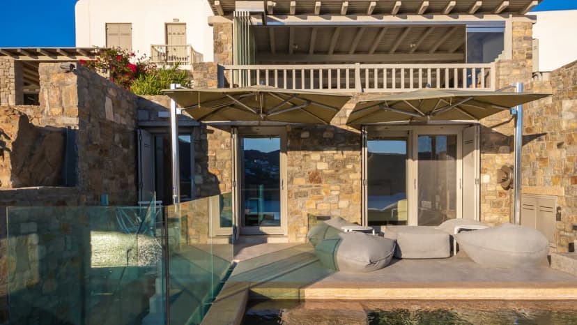 Tranquil Coastal Villa with Hammam