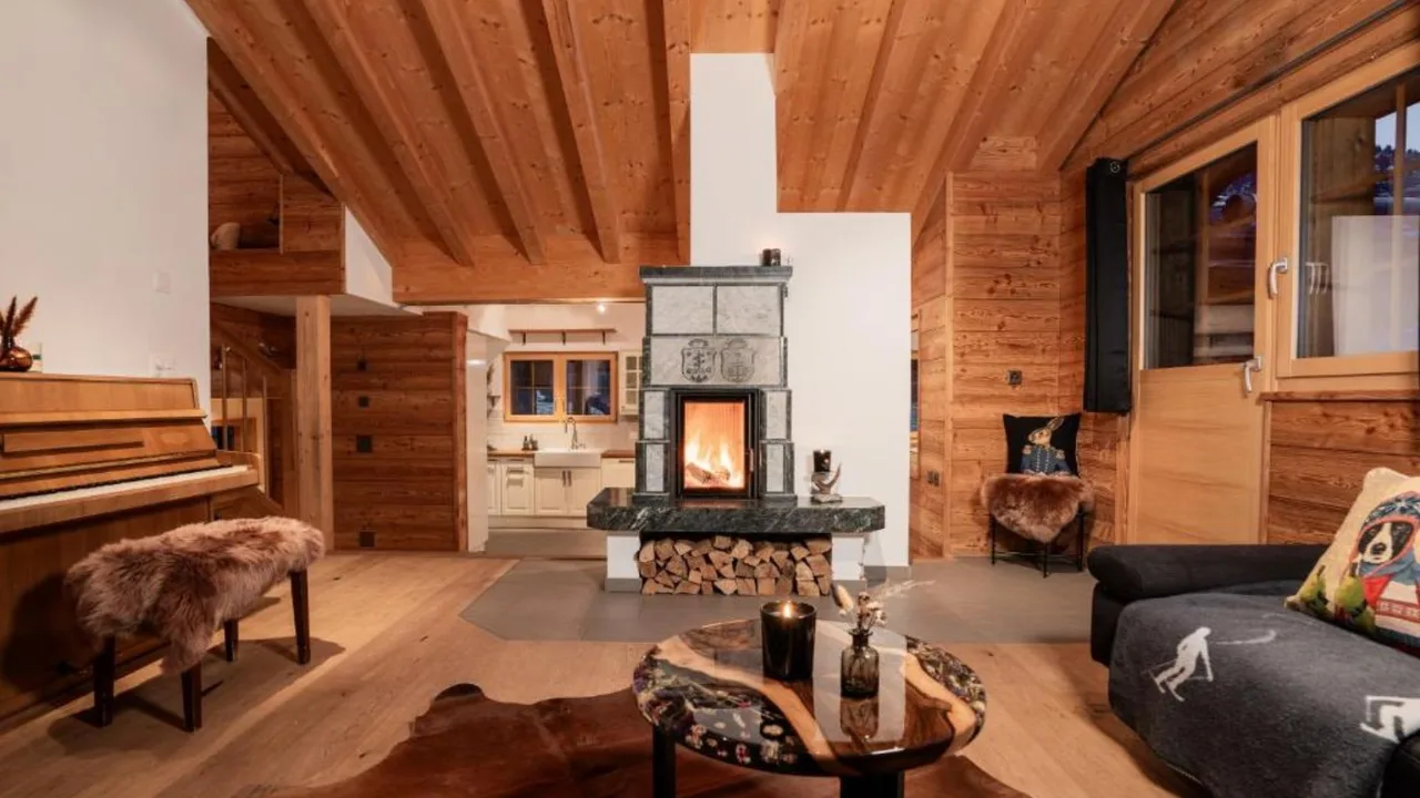 Modernes Schweizer Alpen-Chalet mit Ski-in/Ski-out, Foto 2
