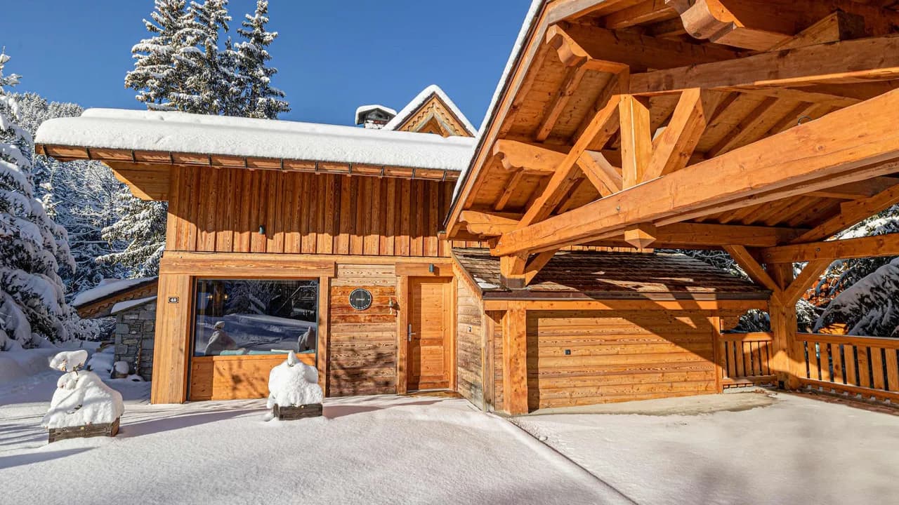 Chalet de Madera con Jacuzzi, Sauna y Cine, foto 2