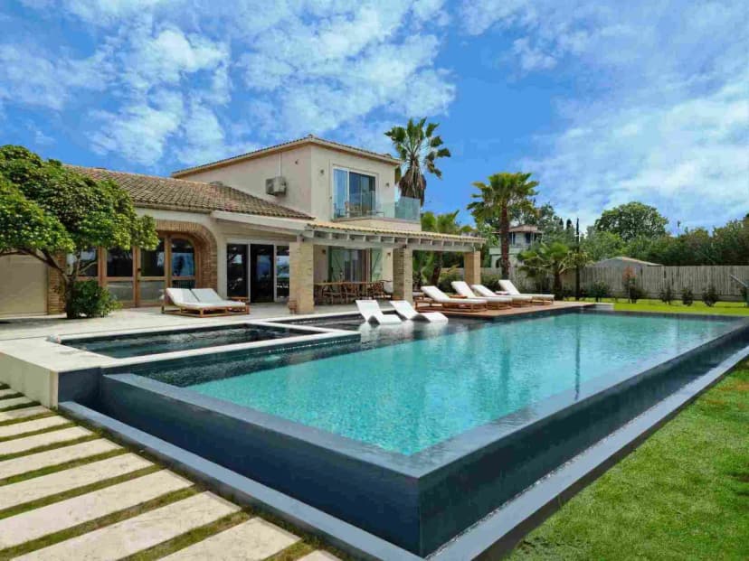 Idyllic Beachfront Estate with Exquisite Finishes