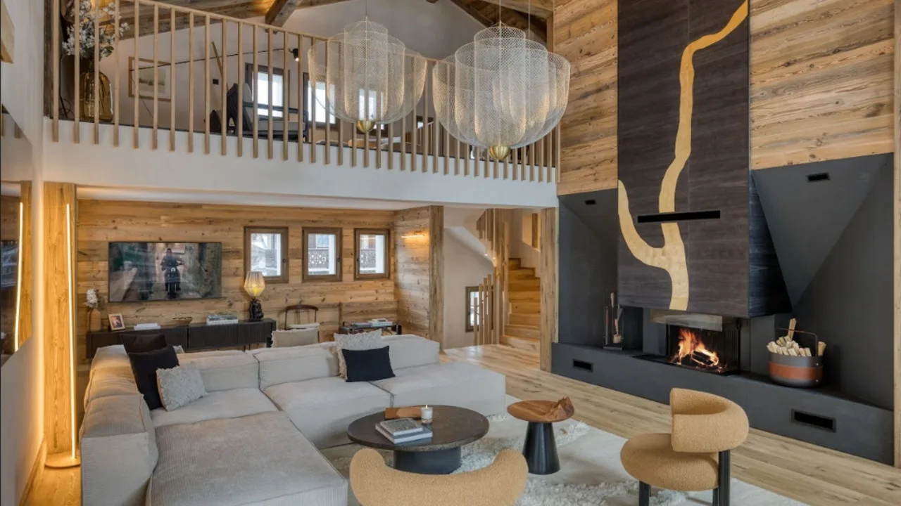 SUPERBE CHALET 5 CHAMBRES AVEC MAGNIFIQUES VUES MONTAGNEUSES, photo 5