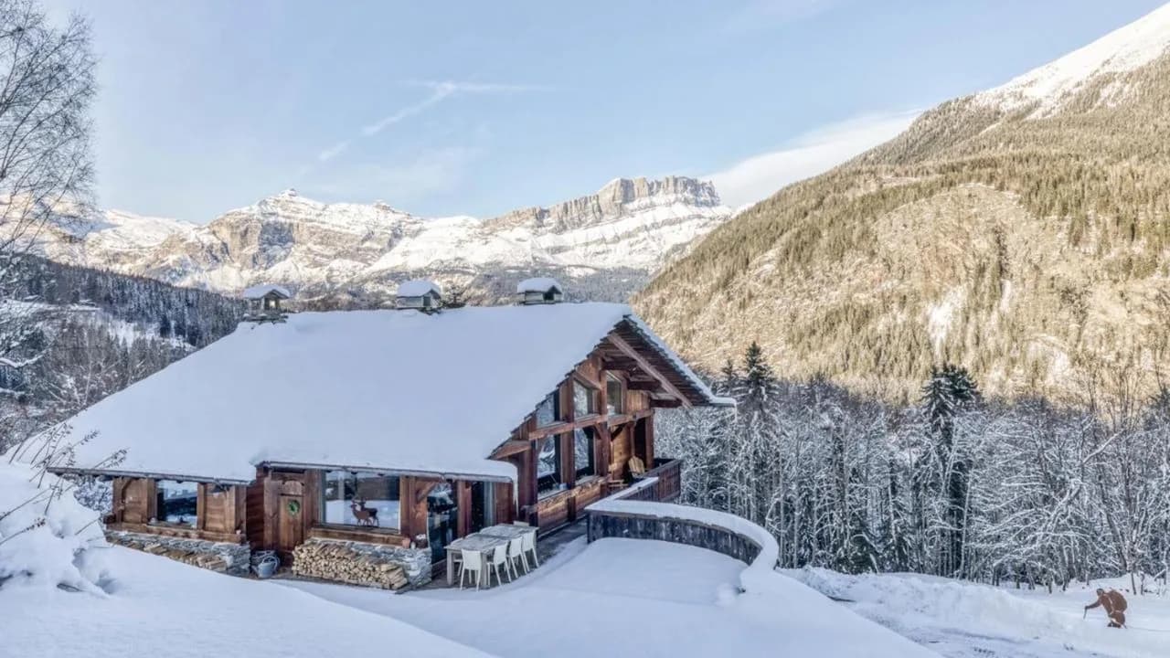 Wunderschönes Ski-in/Ski-out-Chalet mit Designer-Dekor