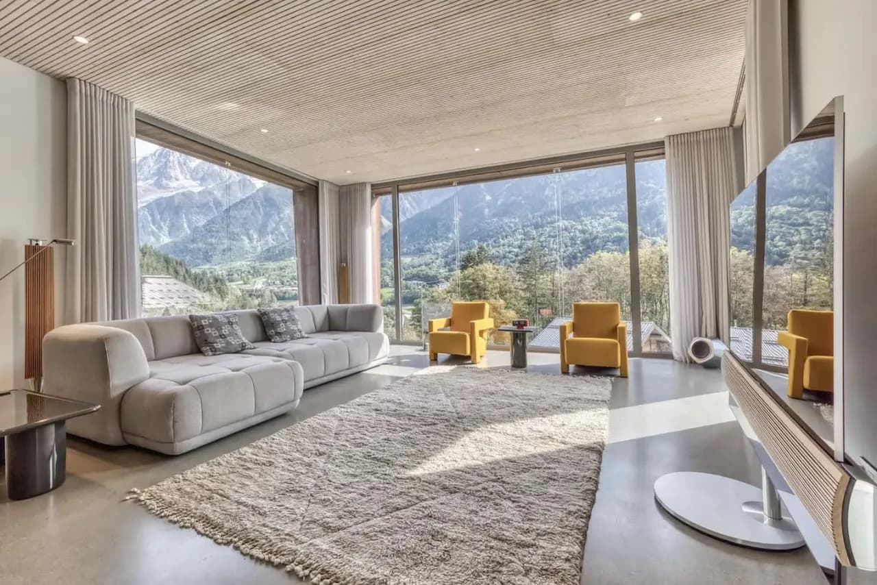 Atemberaubendes Cortenstahl-Architektur-Chalet am Klippenrand, Foto 2