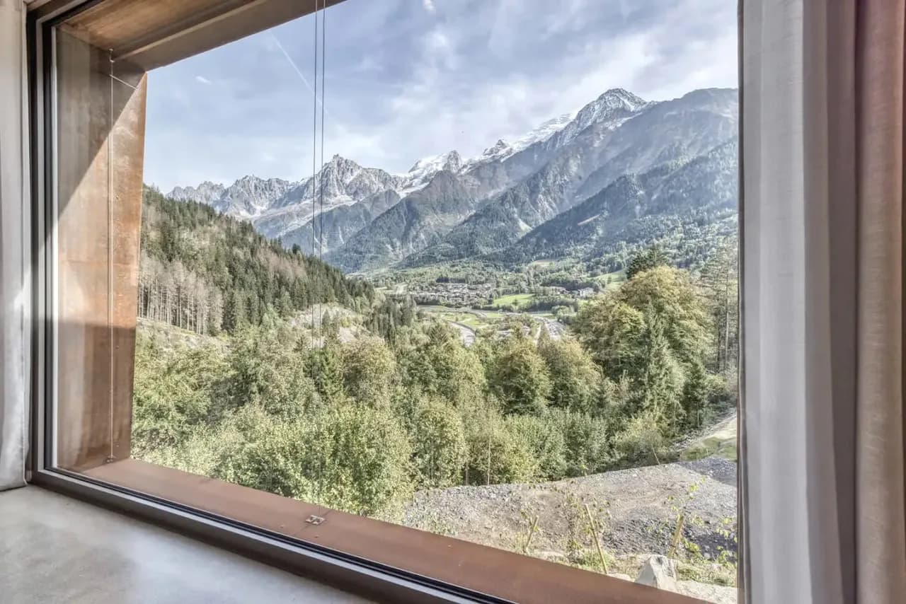 Atemberaubendes Cortenstahl-Architektur-Chalet am Klippenrand, Foto 4