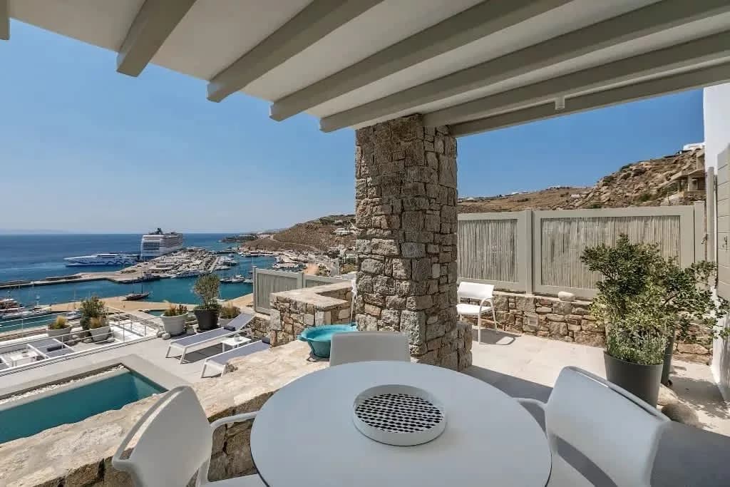 Einzigartige zykladische Villa mit Meer- und Sonnenuntergangsblick, Foto 5
