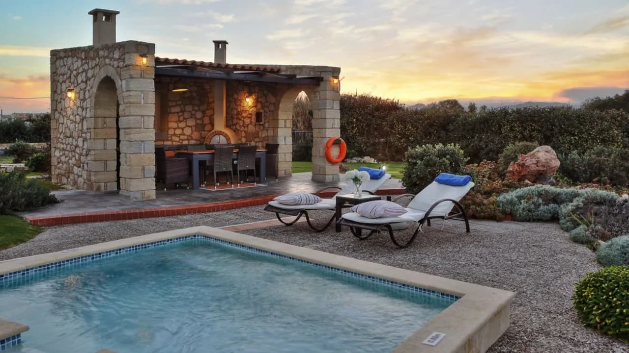 Beachfront Bliss in Chania Crete