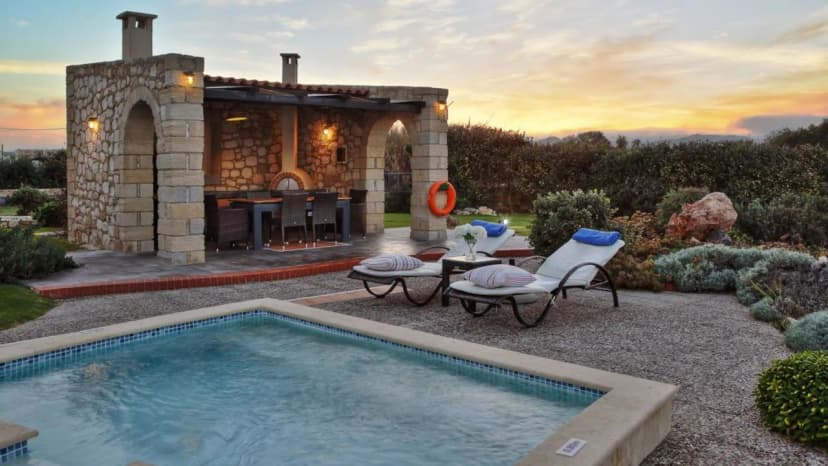 Beachfront Bliss in Chania Crete