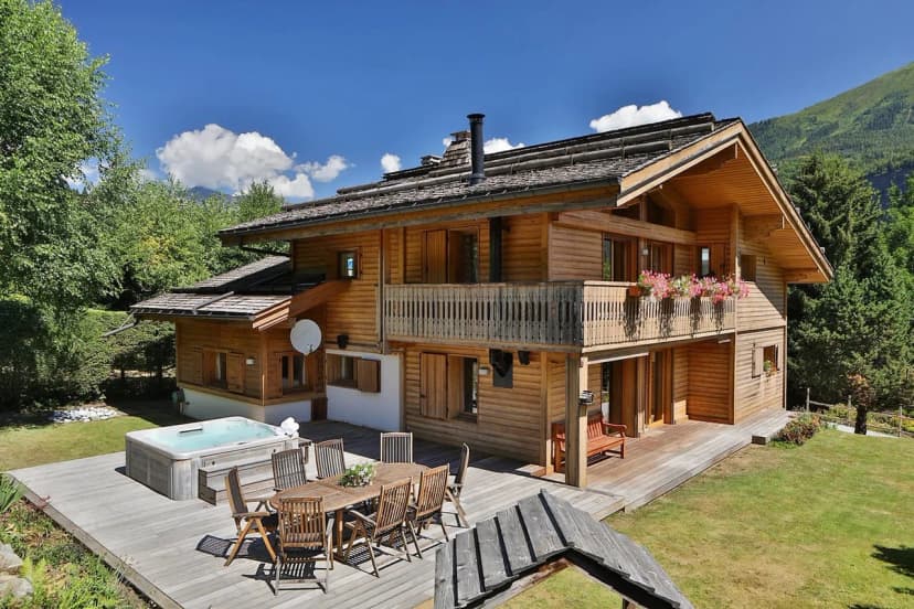 Sophisticated Dual Chalet Retreat in Les Houches