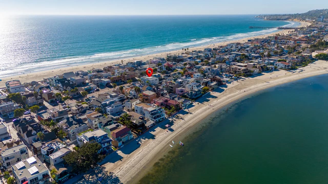 Ocean View Beach Villa in San Diego, Foto 4