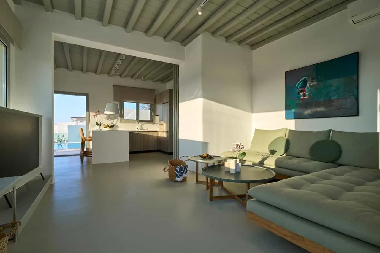 Villa de Mykonos con Jardín y una Vista Sobresaliente, foto 3