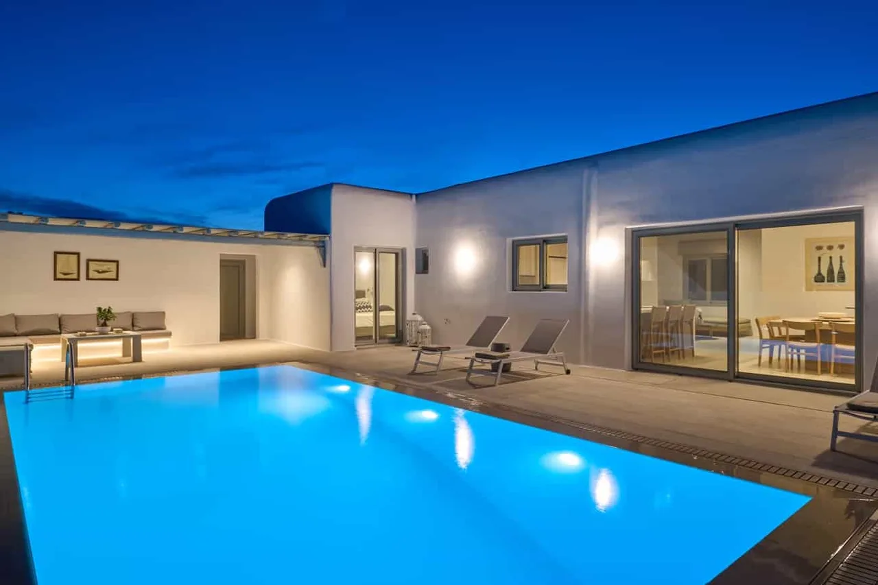 Villa de Mykonos con Jardín y una Vista Sobresaliente, foto 4