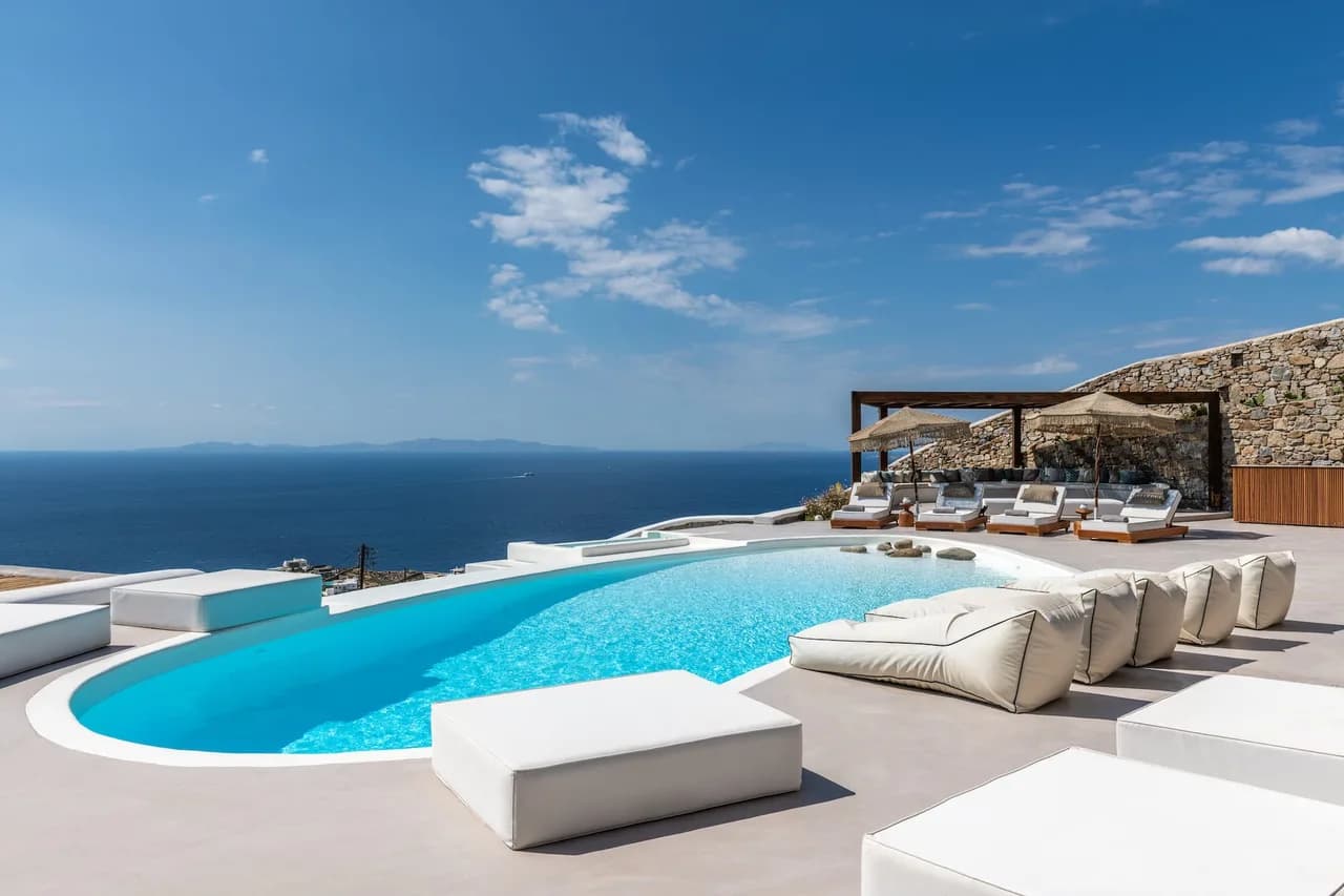 Impresionante villa de 8 dormitorios en Mykonos con jacuzzi, foto 4