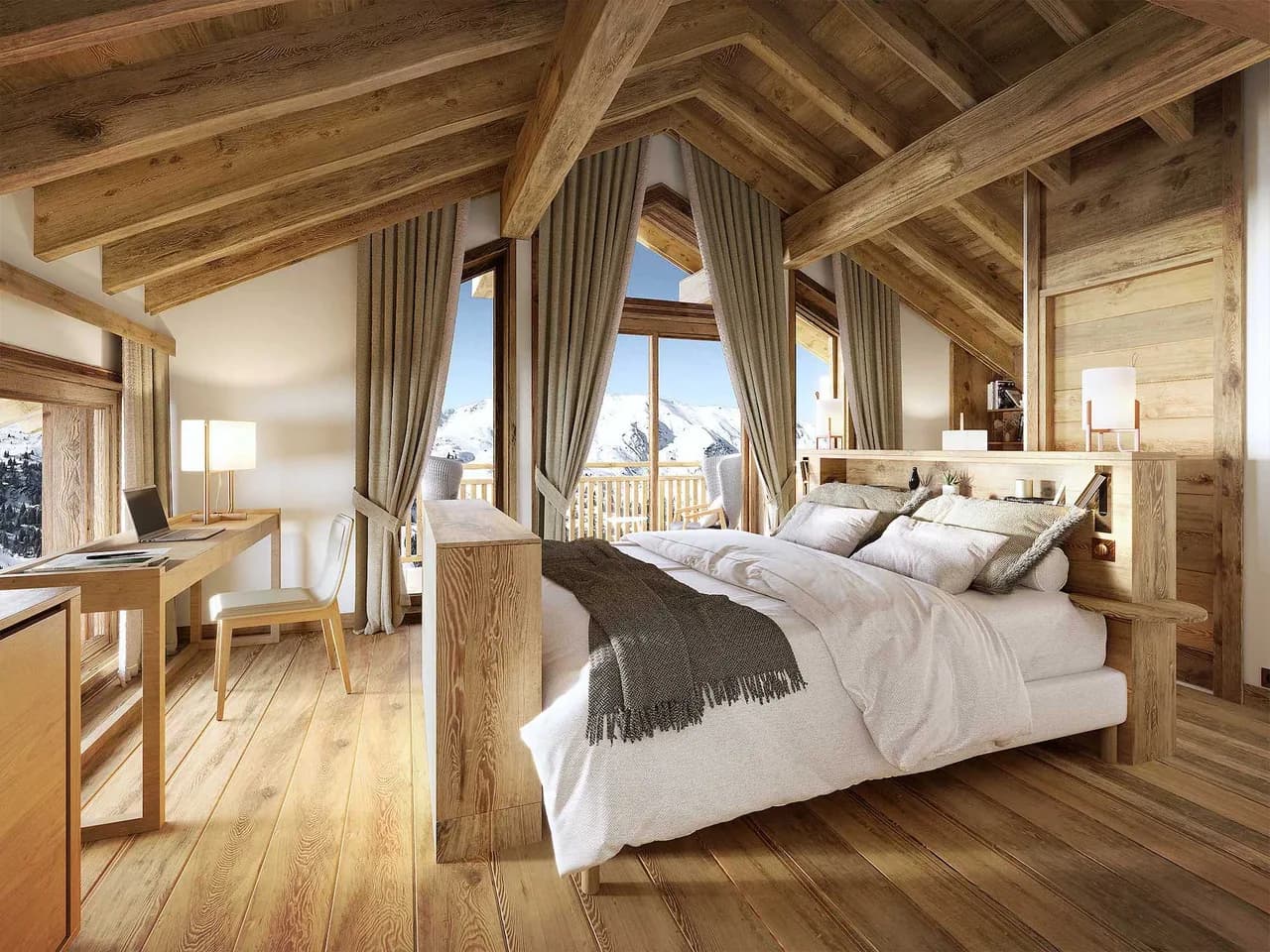 Unparalleled Elegant Chalet in the Heart of Méribel photo 2