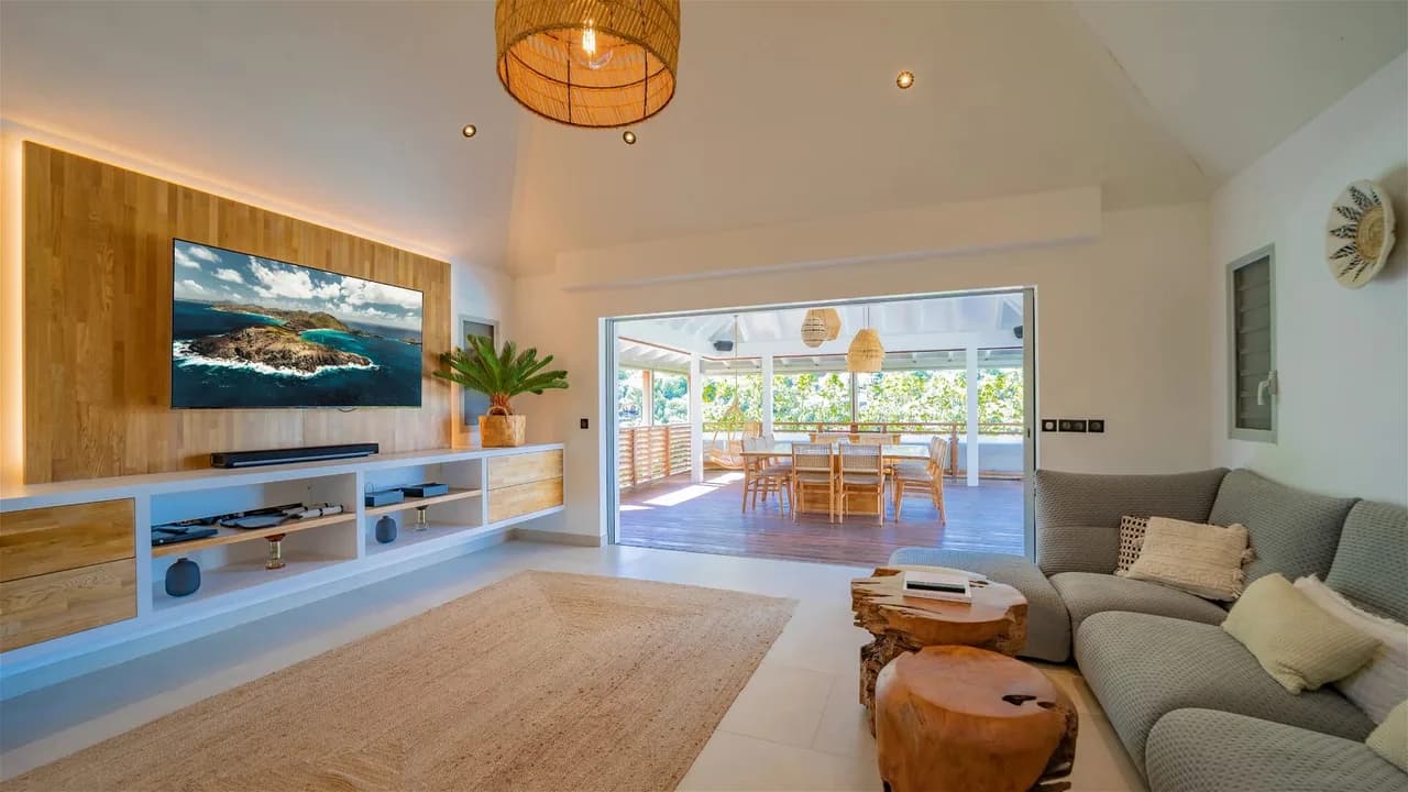 St. Jean Hilltop Three-Bedroom Villa with Pool photo 2