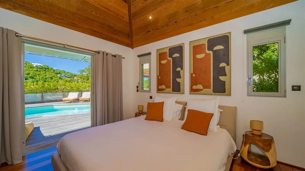 St. Jean Hilltop Three-Bedroom Villa with Pool photo 3