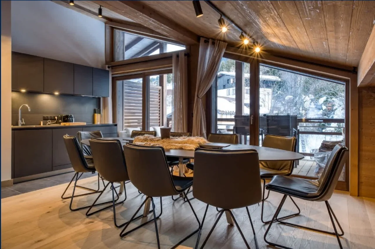 Appartement Haut de Gamme à Megève Avec Espace Bien-Être, photo 2