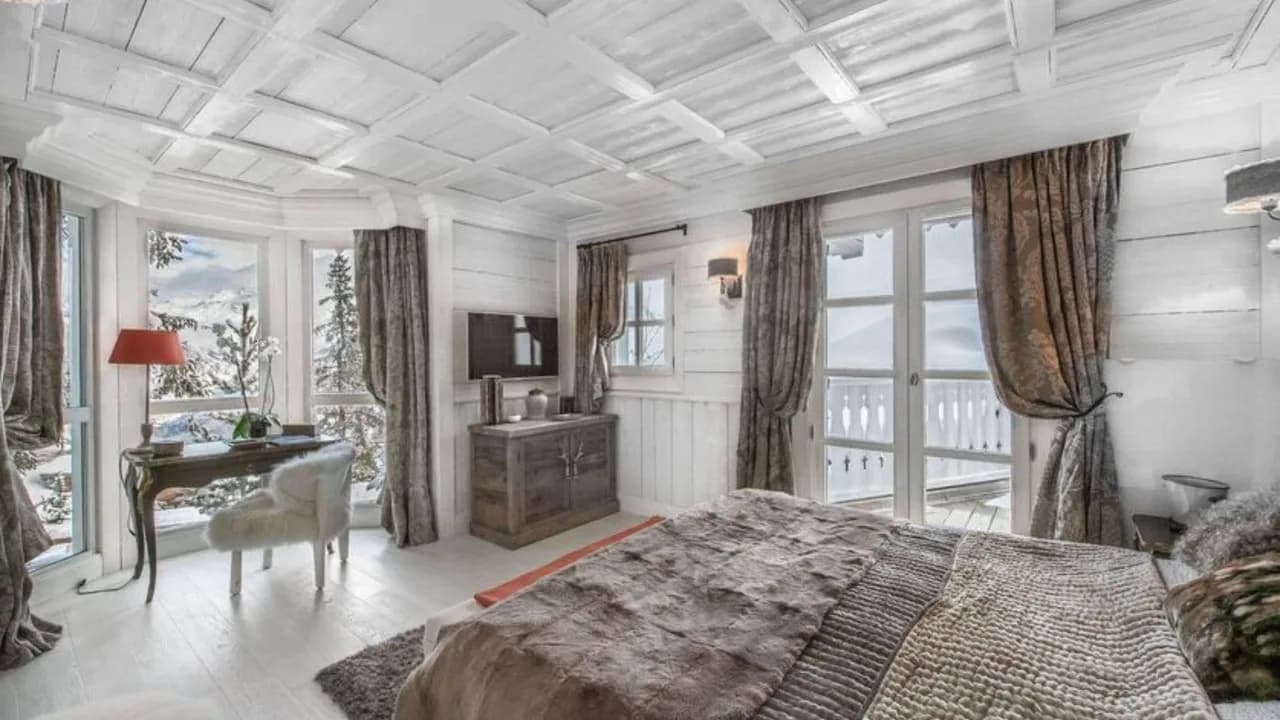 Elegante chalet blanco cerca de las pistas, foto 2