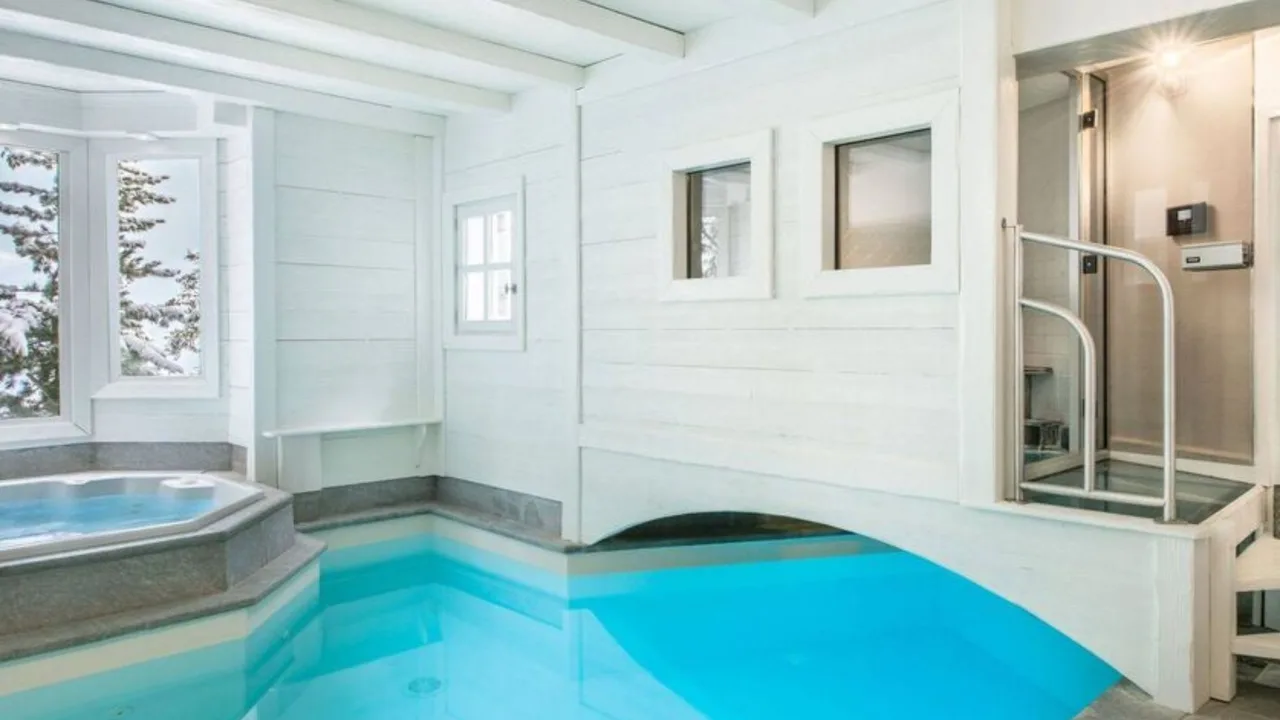 Elegante chalet blanco cerca de las pistas, foto 4