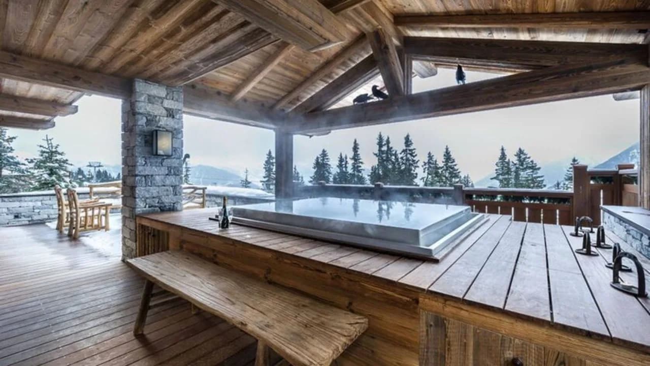 Chalet en Courchevel con Servicios de Spa Premium, foto 3