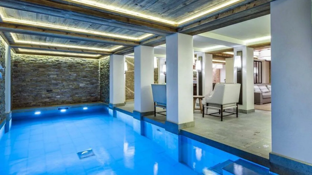 Chalet en Courchevel con Servicios de Spa Premium, foto 4