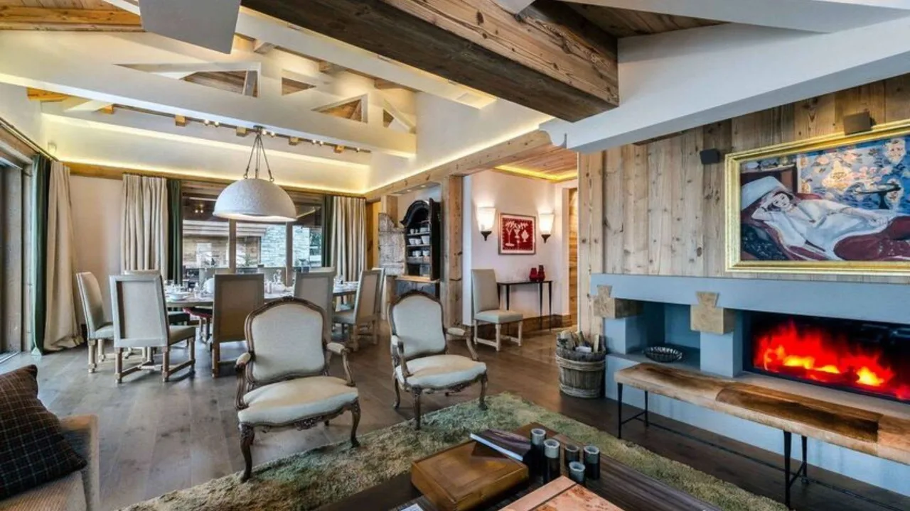 Chalet en Courchevel con Servicios de Spa Premium, foto 5