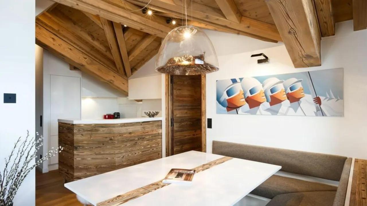Escapada en Courchevel con balcones y sauna, foto 2