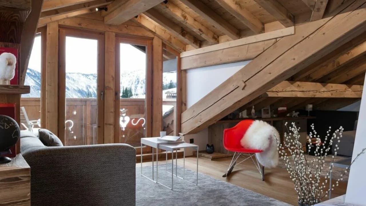 Escapada en Courchevel con balcones y sauna, foto 3