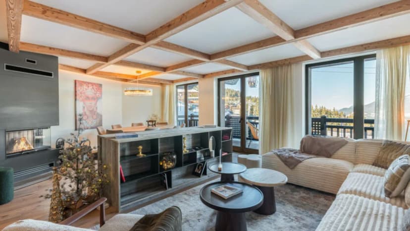 Trendy Ski in Ski Out Retreat in Courchevel