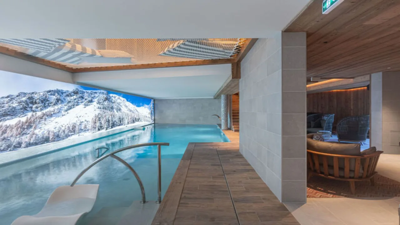 Moderno refugio de esquí a pie de pista en Courchevel, foto 4