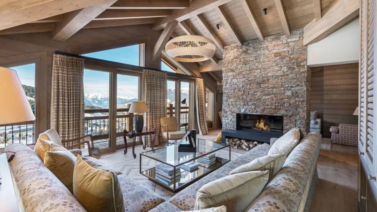 Casa Familiar en Courchevel Cerca de las Pistas